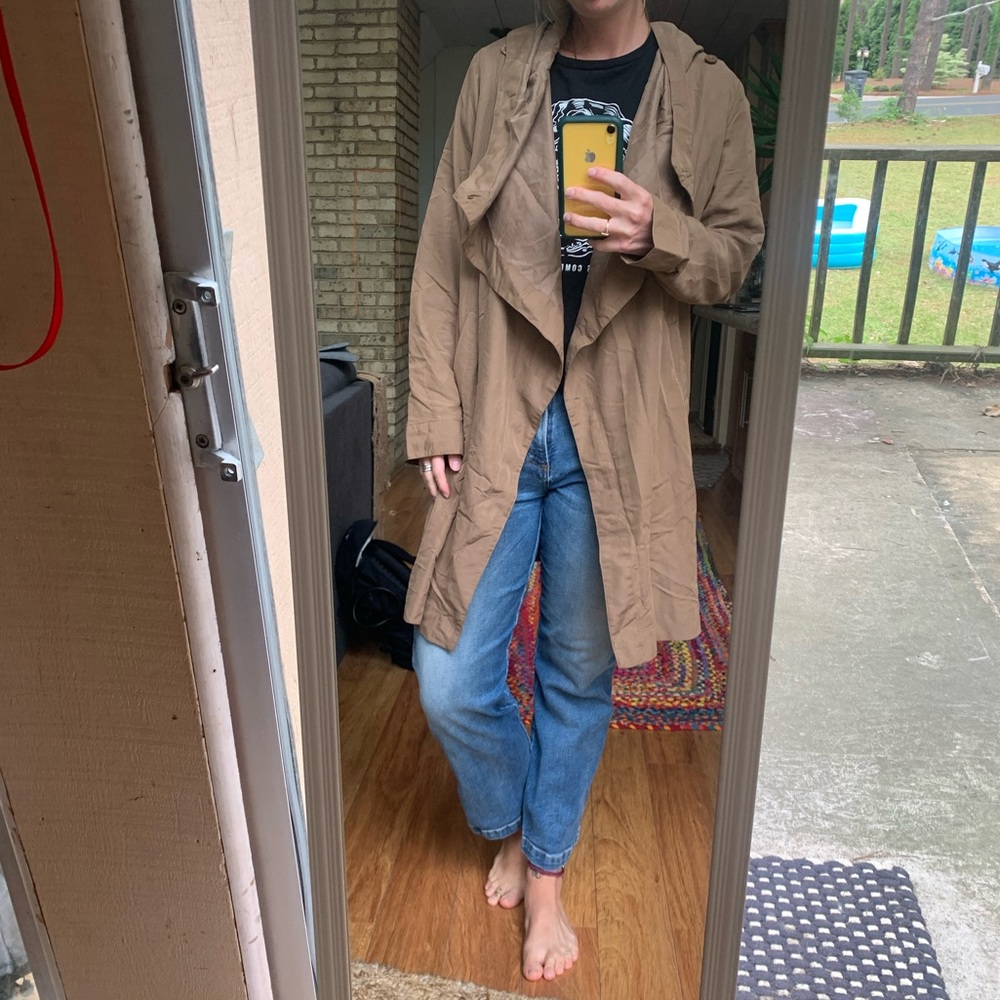 RVCA Hooded Duster Coat